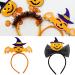 amangul Spooky Skull Pumpkin Head Shape Hairband Women Wash Face Makeup Skincare Headband for Photography Halloween Hairband(Singleheaded Pumpki) - Buy Online on GoSupps.com