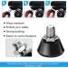 Nezylaf 2 Pack Roller Skates Toe Stops Plugs - 82A PU Rubber Brake Block Stoppers for Roller Skates Accessories (Black) - Buy Online on GoSupps.com
