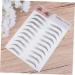 Housoutil 2pcs 3d Eyebrow Stickers 3d Brow Stickers Eyebrow Stencils Artificial Eyebrow Miss Suite Make up - Buy Online on GoSupps.com