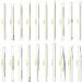iSmartPart 20Pcs Blackhead Remover Tools Kit - Professional Stainless Steel Acne Extraction Set for Face and Nose - Buy Online on GoSupps.com