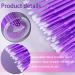 Micro Swabs 100pcs for Eyelash Extensions | Disposable Micro Applicator Brush | Makeup & Personal Care - A-Purple with Carrying Case - Buy Online on GoSupps.com
