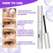 Lash Serum Eyelash Growth Serum - Rapid Eyelash for stronger Healthier Lashes & Brows Vegan & Cruelty-Free (2 PCS) - Buy Online on GoSupps.com