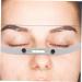 FOMIYES 5pcs White Outfit Eye Brow Shaping Kit Eyebrow Measuring Tool Eyebrow Line Aluminum Alloy - Buy Online on GoSupps.com