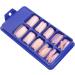 Press On Nails Fake Nails Kids Fake Nails Set Ballerina False Gel Nails Art Tips False Nails Pure Color Full Cover Nail Tip False Nail Tip for Women Girls Kids DIY Nail (06) - Buy Online on GoSupps.com