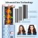 Cordless Auto Curling Iron - 6 Temp & 11 Timer - USB Rechargeable - Detangle & Scald-Free - Portable Spin Hair Iron - Fast Heat - Blue - Buy Online on GoSupps.com