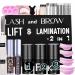Lash Lift Brow Lamination 2 in 1  Rapid Eyelash and Eyebrow Lifting Kit  DIY Perming Lashes at Home Or Salon Usage Be Eye Voluminous for 6 Weeks about 15 Applications (10ml Lash&Brow Lift Airless Pump)