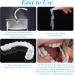 Veneers Clip-On Teeth Set - 2 Pairs of Top & Bottom False Teeth for Men & Women - Buy Online on GoSupps.com