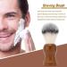 Premium Wooden Handle Hair Shaving Brush | Travel-Friendly Hairdressing Tool for Salons & Home Use - Buy Online on GoSupps.com