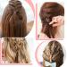 1500pcs Clear Elastic Hair Bands for Girls & Women - Small Rubber Bands for Braids & Hairstyles - No Damage Soft Hair Ties - TUUXI Hair Accessories - Buy Online on GoSupps.com