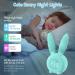 Aoreun Cute Rabbit Alarm Clock for Kids - Night Light Snooze Function & Time-Controlled - Perfect Gift for Boys & Girls - Green - Buy Online on GoSupps.com