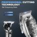 Suttik Professional Hair Clippers Set - Cordless Beard Trimmer, Nose Hair Trimmer, LCD Display, Rechargeable - Men's Grooming Kit in Gray - Buy Online on GoSupps.com