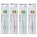 Zumaha loose soft toothbrush hand toothbrush for sensitive gums adult children pack with 8 toothbrushes independent packaging clean