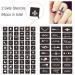 Charmark Jagua Gel Temporary Tattoo Kit - 84 Pcs Stencils, 3 Color Options - Summer Trend Art for Women, Men, Kids - DIY Fake Freckles & Semi Permanent Ink - Buy Online on GoSupps.com