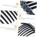 DOITOOL Issue Card Rhinestone Hair Side Combs Black Rhinestone Clip Crystal Hair Clips Black Rhinestone Hair Accessories Hair Accessories for Women Miss Rhinestones The Flowers South Korea - Buy Online on GoSupps.com