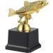 Juvale Small Fishing Trophy Award - Golden Fish Trophy for Ceremonies, Tournaments, and Competitions - Funny and Unique Gift for Kids and Adults (3x5 in) - Buy Online on GoSupps.com