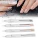 Manicure Dotting Pen Nail Painting Pen Silver Dotting Pen Gold Dotting Pen 4pcs DIY Decoration Professional Home for Manicure Tools Salon Use(1.2mm) - Buy Online on GoSupps.com