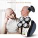 Bald Head Shaver Kit for Men - 5 in 1 USB Rechargeable Electric Razor with Rotary Blades, Clippers, Nose Trimmer - Wet/Dry 5D Head Shaver - Buy Online on GoSupps.com