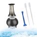 Rickmask scalp massage brush head massage device 6ml scale massage brush massage brush hair 2 in 1 hair scalp applicator for hair treatment medicine essential oil serum