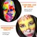 Bowitzki Professional 30g Water Based Face Paint | Safe for Kids & Adults | Light Green Split Cake Single Color for Halloween & Christmas Party - Buy Online on GoSupps.com
