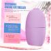 Balacoo Silicone Face Ice Roller - Cooling Facial Massage Globes for Eyes - Purple Silica Gel - 11.5x7cm - Buy Online on GoSupps.com