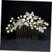 Housoutil Rhinestone Hair Clips Princess Headband Rhinestone Headpiece Pearl Hair Pin Flower Clips Bridal Hair Clip Pearl Hair Clip Rhinestone Hair Pin Headpiece Tiara Comb Bride Wedding - Buy Online on GoSupps.com