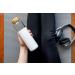 Soma Glass Water Bottle 17oz - BPA-Free, White with Silicone Sleeve - Buy Online on GoSupps.com