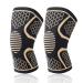 Focket Protective Knee Pads - XL 3D Elastic Impact Shock Absorption Knee Sleeves for Enhanced Support - Buy Online on GoSupps.com