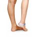 Heal A Heel Silicone Heal Cups (Adjustable) | Heel Cups for Cracked Heels | Comfortable and Durable Heel Cup for Cracked Heel Repair | Cracked Feet Treatment | Silicone Socks Adjustable (Pack of 2)