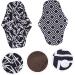 4 Pack Washable Women's Heavy Flow Menstrual Pads | Reusable Breastfeeding Insert & Hygiene Pillow | Eco-Friendly Mama Fabric Underlay - Buy Online on GoSupps.com