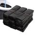 Fovolat Camping Toilet Bags - Multi-use Trash Can Liners Wastebasket Bin Liners Multi-use Waste Bags 50x for Camping Hiking Traveling D