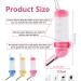 Hamster Water Drinking Dispenser 3 Pcs 125ml Plastic Hanging Small Animal Water Bottles Automatic Water Feeder for Hamster Rabbit Guinea Pig Rat Gerbil - Buy Online on GoSupps.com