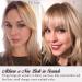 RUWISS Clip in Fringe - 100% Human Hair Wispy Bangs with Temples for Daily Wear - Dark Brown - Buy Online on GoSupps.com