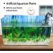 Ctpeng 23-Piece Artificial Aquarium Plants - Green & White Plastic Aquarium Decoration for International Shipping - Buy Online on GoSupps.com