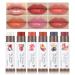 FREEORR Tinted Lip Balm Tinted Chapstick 2 in 1 Moisturizing Lip Balm and Buildable Lipstick Instant Hydration Chapped Lips and Pale Lips Keep Lips Hydrated and Soft Lip Moisturizer 0.16Oz Pack of 6 A-6pcs