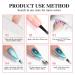 Double Rhythm 0.5 OZ Cat Eye Gel Polish - Holographic Glitter Magnetic Nail Polish (15ML) | DIY Salon at Home - Silver - Buy Online on GoSupps.com