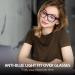 SIPHEW Blue Light Blocking Fit Over Glasses for Women | Trendy Anti Eyestrain Glasses for Computer Gaming TV & Phones - Tortoise A2 - Buy Online on GoSupps.com