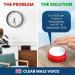 British Accent Talking Clock for Elderly | Clear Time and Date | Easy to Operate English Speaking Clock - Buy Online on GoSupps.com