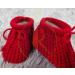 Royal Icon Baby Booties 0-3 Months | Warm & Safe Baby Slippers for Boys & Girls | Newborn Baby Boots Ri401 Red - Buy Online on GoSupps.com