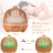 Vipnaji 550ml Aroma Diffuser - Premium Ultrasonic Humidifier for Essential Oils | 7-Color LED Light BPA-Free Ultra Quiet (30dB) - Perfect for Bedroom Office Spa - Buy Online on GoSupps.com