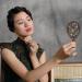 Beaupretty Vintage Handheld Mirror & Comb Set - Claret Makeup Mirror for Women - Buy Online on GoSupps.com