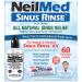 NeilMed Sinus Rinse - A Complete Sinus Nasal Rinse Kit With 60 Premixed Packets