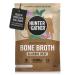 Hunter & Gather Bouillon d Os de B uf en Poudre 400g | 15g de Prot ines & Collag ne de B ufs Europ ens Nourris l Herbe | Instantan Sans Gluten | Pr t l Emploi | 74kcal/portion