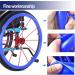 Wheelchair Handrim Covers 24Inch Silicone Wheelchair Push Rim Covers Non-Slip Wear-Resistant Wheelchair Push Rim Covers (Color : 001 Size : 24in) 24in 001 - Buy Online on GoSupps.com