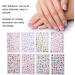 Nail Art Stickers Ladies Nail Stickers Self Adhesive DIY Nail Art Decorations Nail Art Decal Tools Nail Art Supplies - Buy Online on GoSupps.com