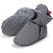 EDOTON Unisex Newborn Winter Boots - Non-Slip Sole, Soft Stay On Bootie Sock - 6-12 Months (Black Stripe) - Buy Online on GoSupps.com