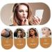 Luminous Makeup Mirror Plastic Led Mirror Folding Lighted Mirror Fold Led Bathroom Mirror Led Lights for Mirror Touch Mirror Mirrors Light Mirror Travel Shine White Glass - Buy Online on GoSupps.com