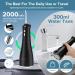2024 Cordless Water Dental Flosser - 5 Modes 5 Jet Tips 300ML Portable Oral Irrigator | IPX7 Waterproof Rechargeable & Ideal for Home or Travel - Black - Buy Online on GoSupps.com