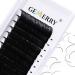 Single eyelashes for eyelash extensions 0.05 C curl length 8-14mm Mix 1: 1 eyelash extensions 1 eyelash Easy eyelashes.