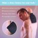 KDK Exfoliating Bath Gloves Loofah Mitts for Women and Men - 1 Piece Black - Buy Online on GoSupps.com