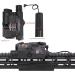 Ratulie Upgraded Airsoft PEQ 15 Box with IR Laser, Red Laser Sight, and White LED Flashlight - Black | Compatible with AEG, GBB, CQB | 20mm Picatinny Rail Mount - Buy Online on GoSupps.com
